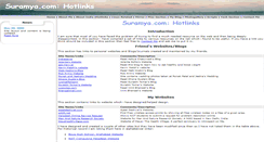 Desktop Screenshot of hotlinks.suramya.com