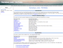 Tablet Screenshot of hotlinks.suramya.com